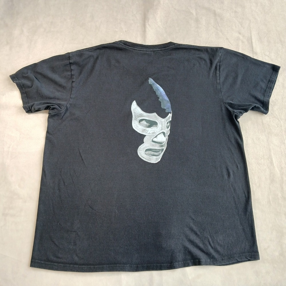 Pro West 2XL Mens T Shirt Luchador Wrestling 25x28 Lucha‎ Libre